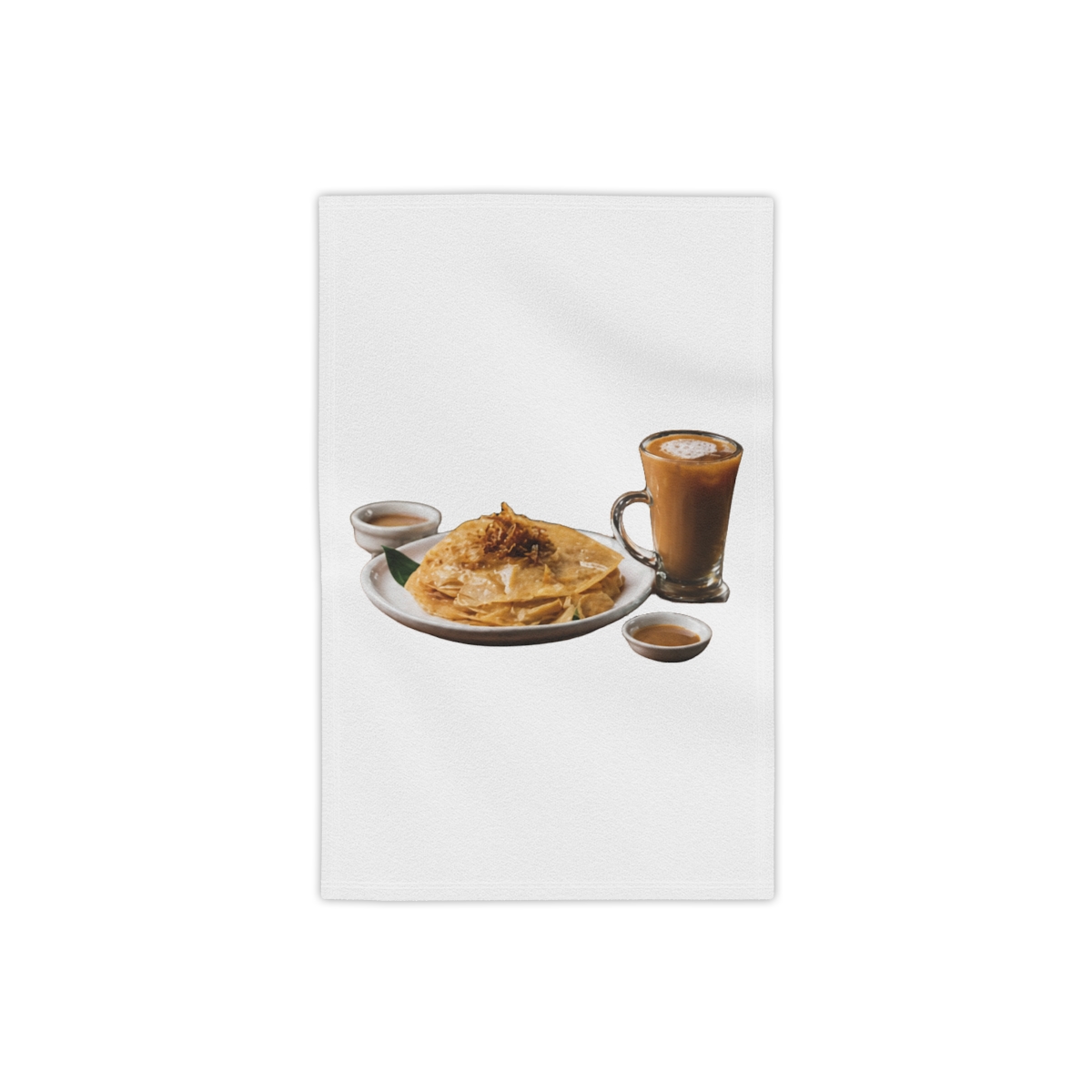 Singapore Roti Prata And Teh Tarik Kitchen Towel - Official Creator merchandise